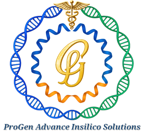 ProGen Advance Insilico Solutions Logo